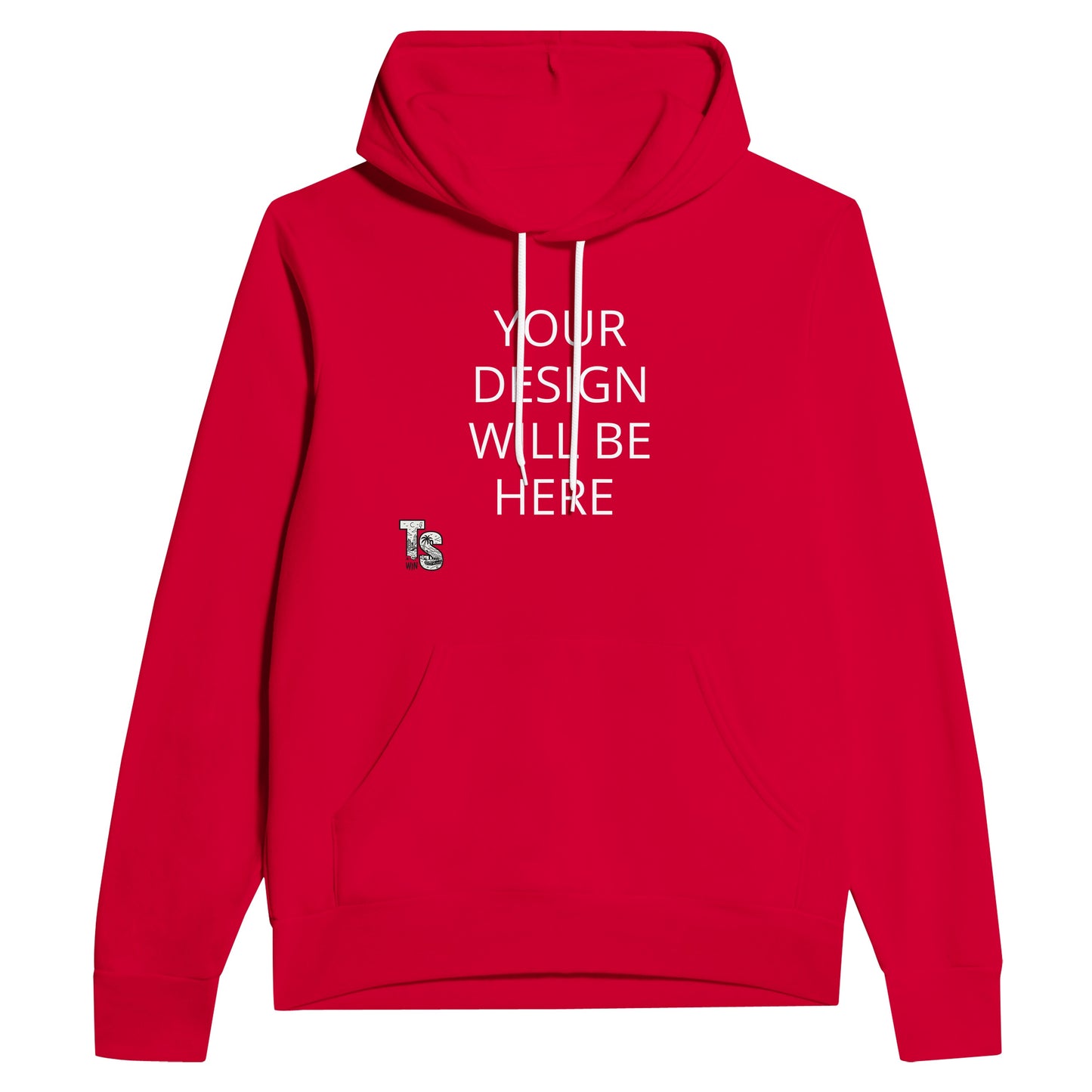 Custom One Line Hoodie - Premium