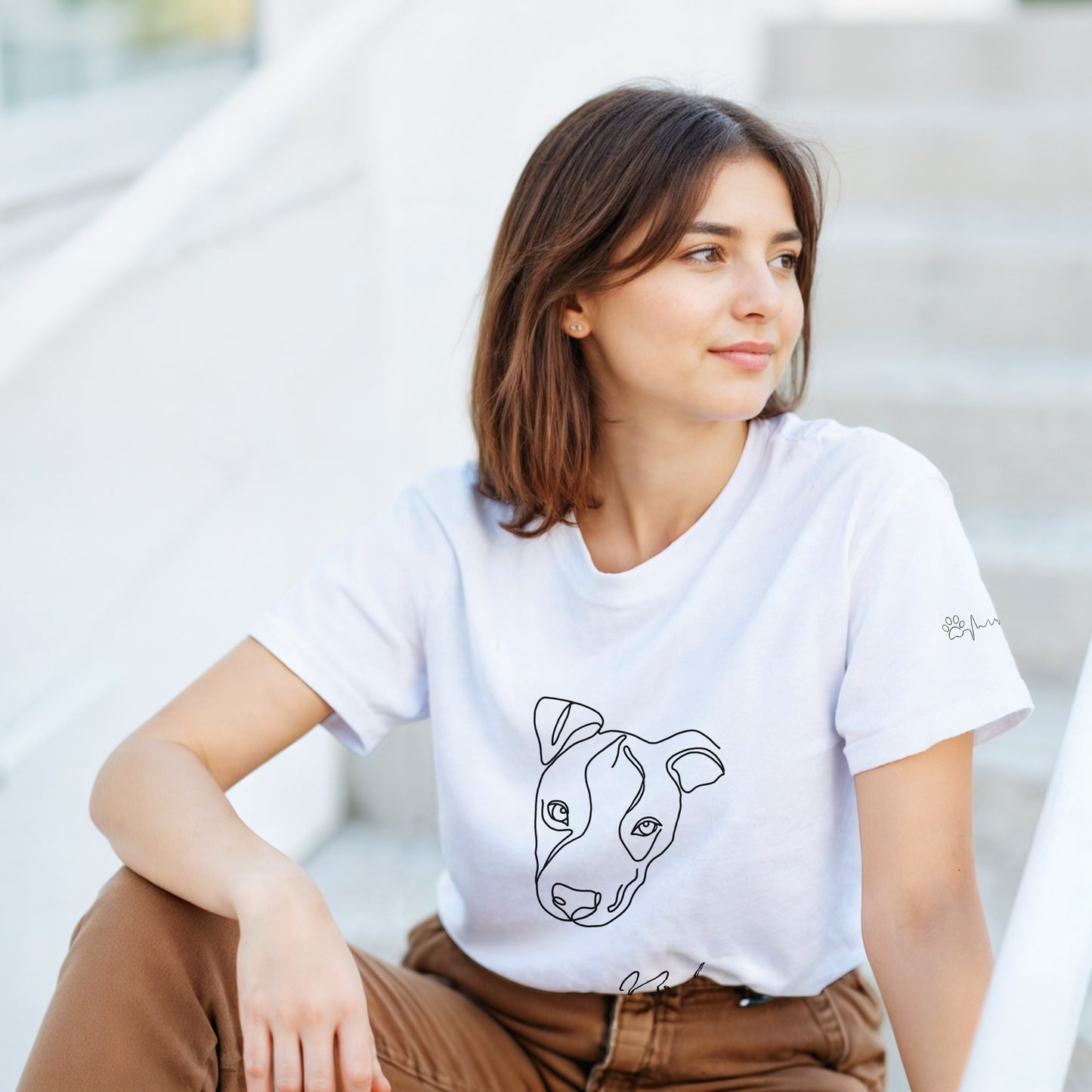 Custom One Line T-shirt - Premium